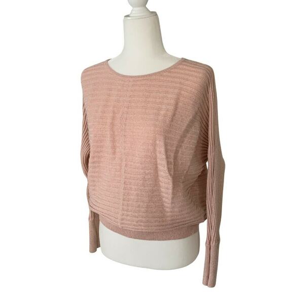 Soho New York & Company Women's Sweater XL Crew Neck Long Sleeve Pullover Lace - Picture 2 of 12